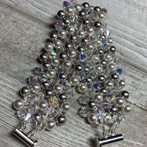 Handmade Swarovski Crystal “Ice” Bracelet